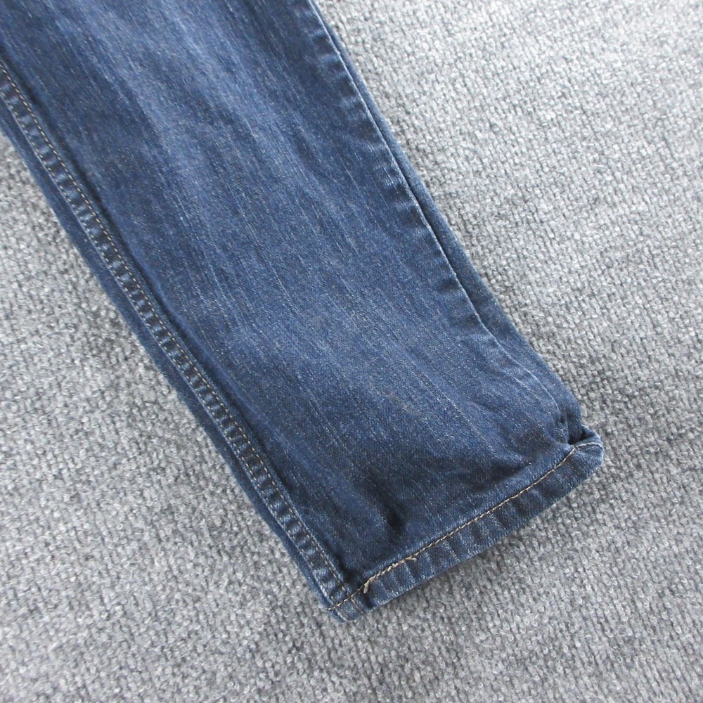 Levis 511 Jeans Mens 32x32 Blue Slim Straight Dark Wash Stretch Denim Workwear - Picture 3 of 12